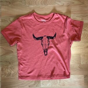 Scene Weaver Pink Short Sleeve Tee with Graphic Design